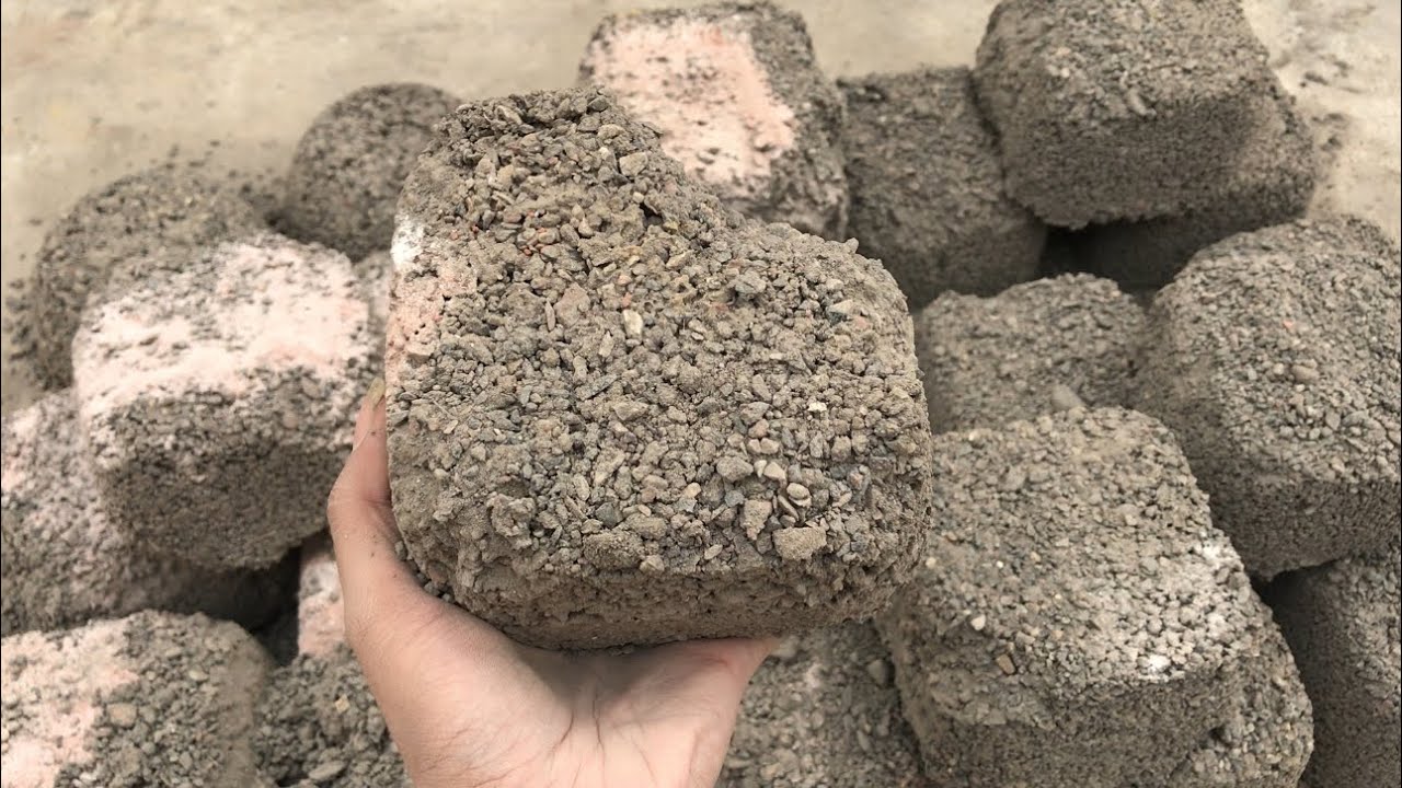Pure concrete texture dry floor crumbling 🔥