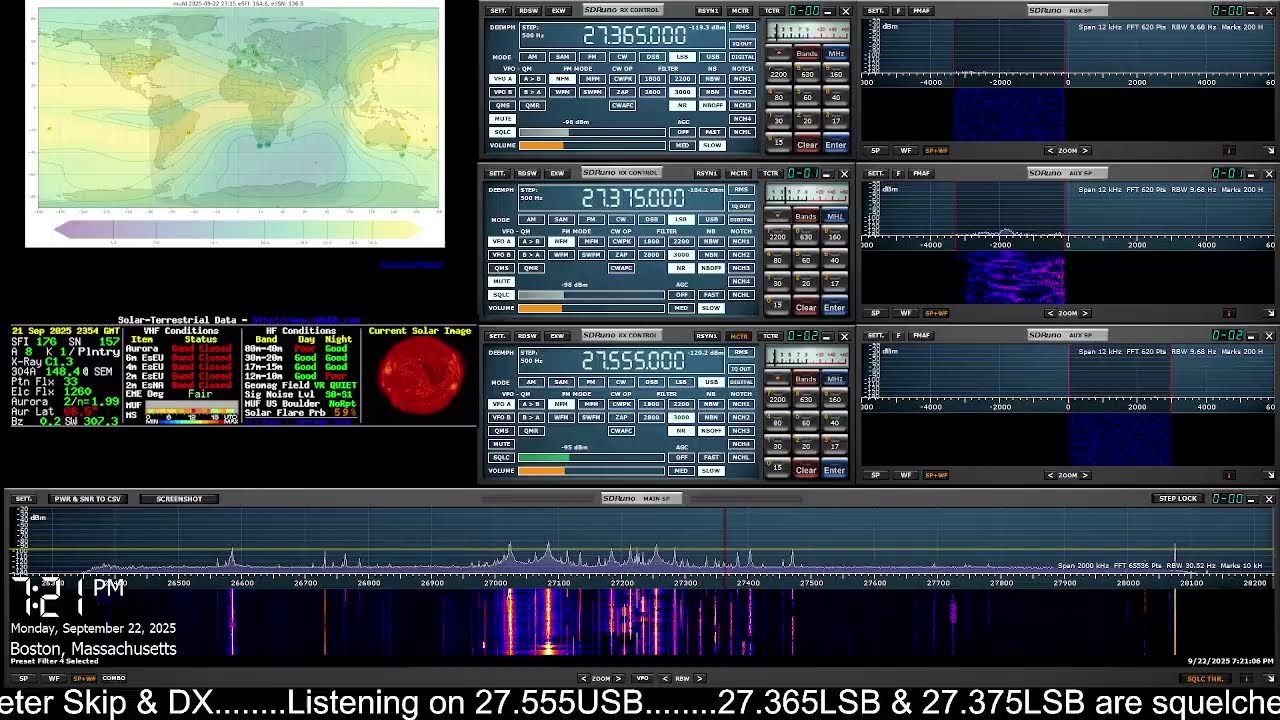 Live CB Radio Videogates Skip & DX 0601 - WE GOT THE DX!