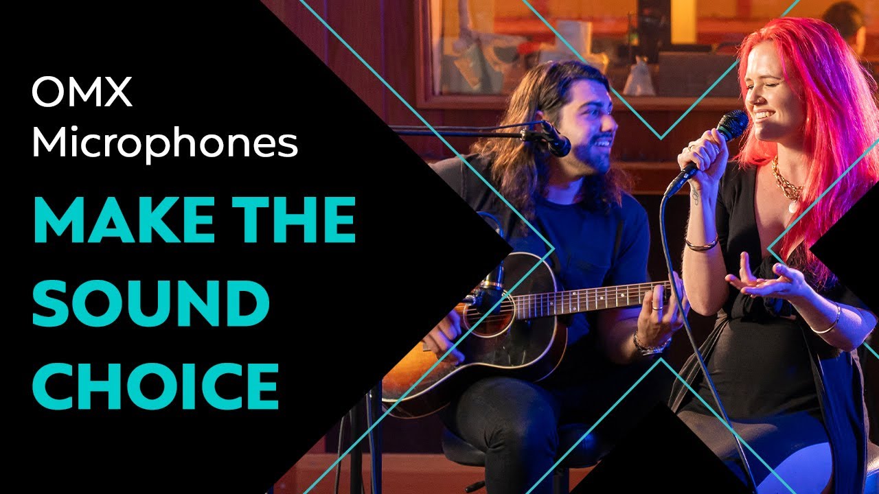 Make the sound choice: Introducing AUDIX OMX Microphones