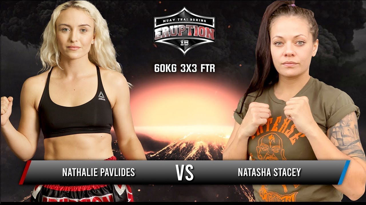 Eruption Muay Thai 18: Nathalie Pavlides Vs Natasha Stacey