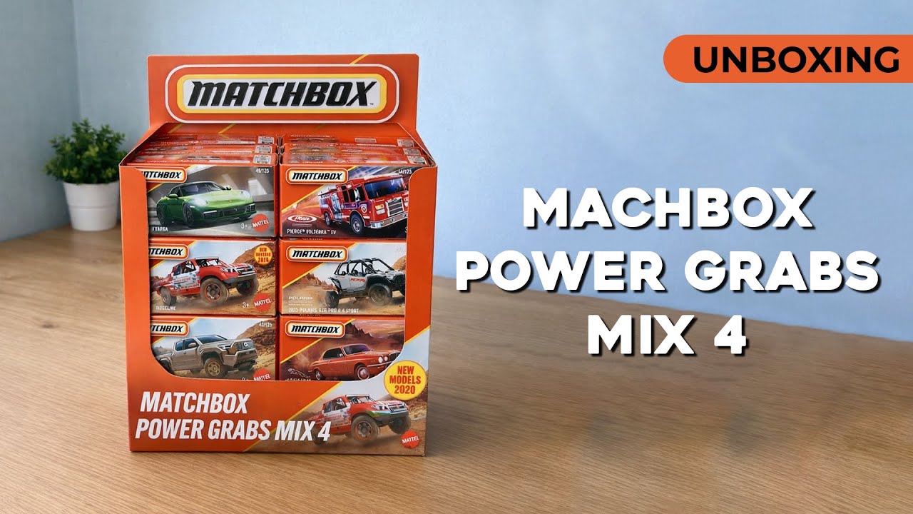 Unboxing Matchbox Mix 4 Power Grabs 2026 #matchbox  #unboxing 