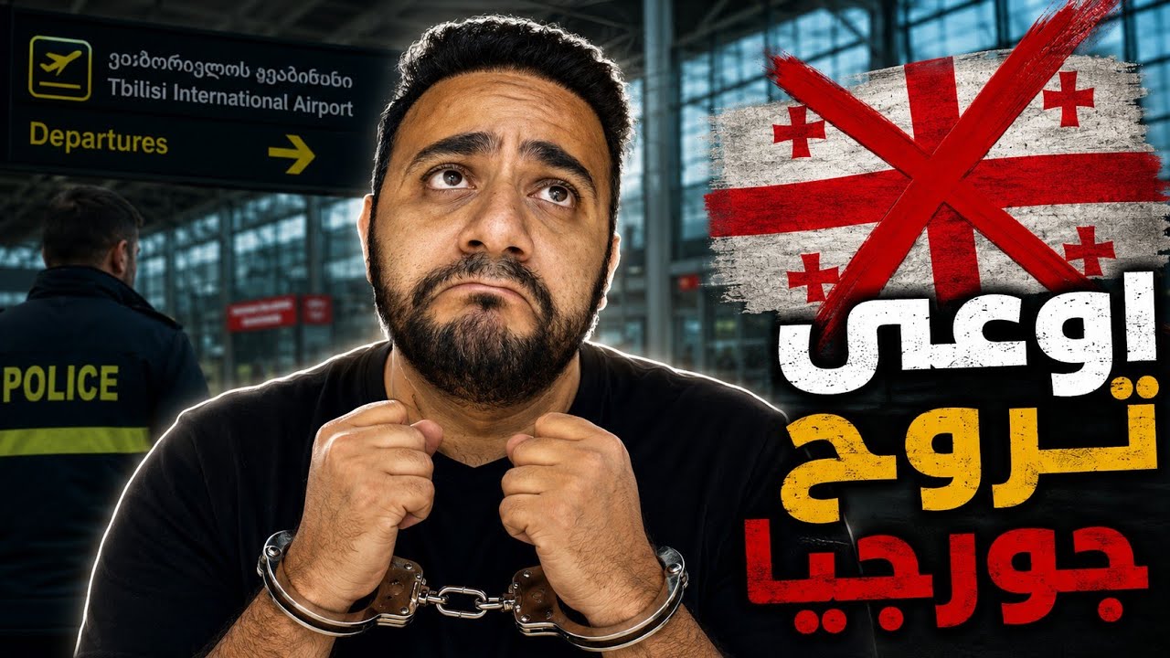 العنصرية في مطار تبليسي في جورجيا  - Racism in tbilisi  airport in georgia