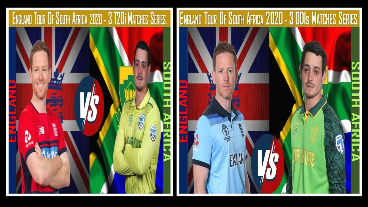 England Tour of South Africa 2020 - Complete Schedule - 3 T20i and 3 ODIs. England vs South Africa.