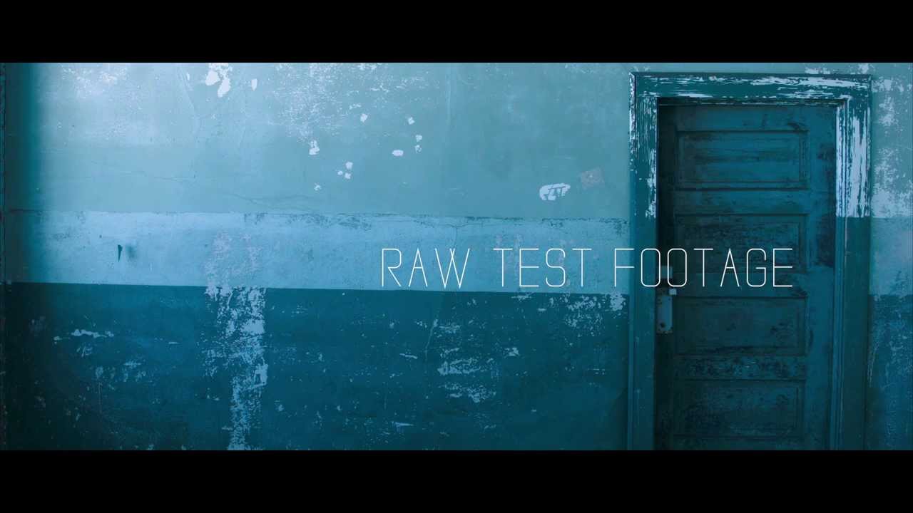 Blackmagic Pocket Raw Test Footage