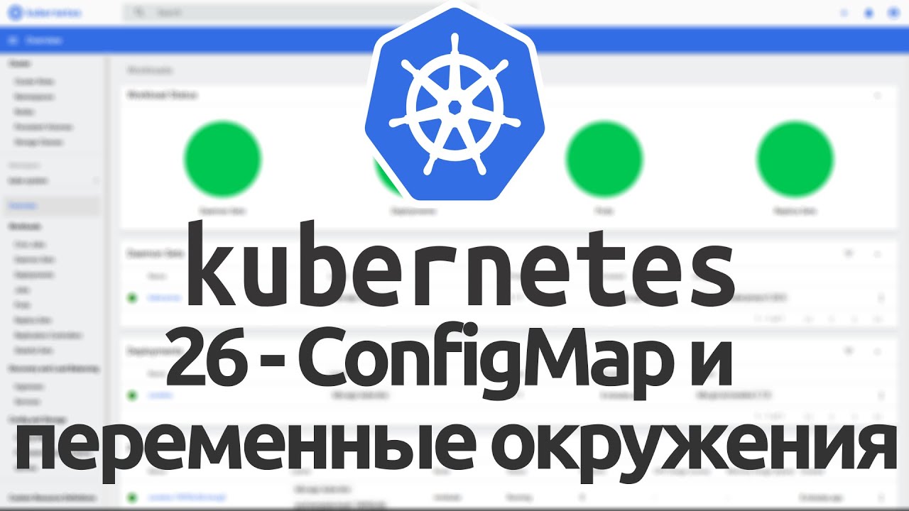 26 - Использование ConfigMap и переменных окружения в Kubernetes
