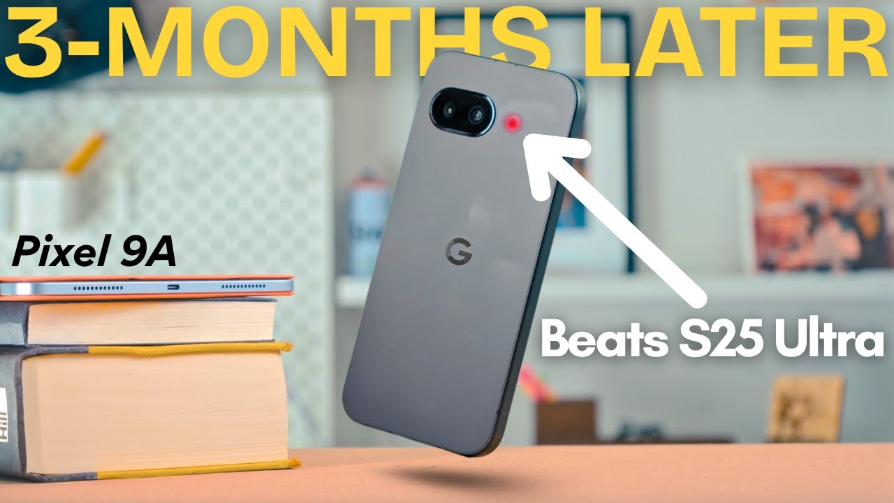 The BEST BUDGET PHONE of 2025.... GOOGLE PIXEL 9A: LONG TERM REVIEW