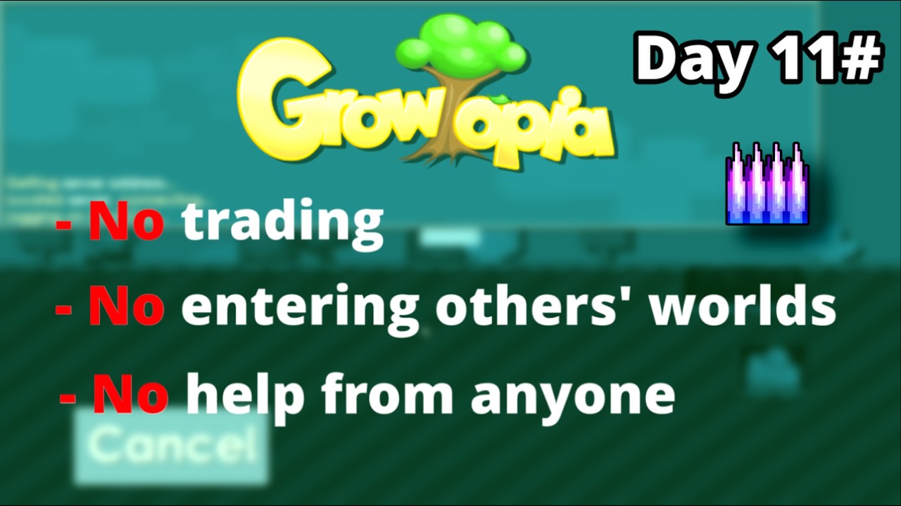 Hardcore Growtopia Challenge! (Day 11 & 12)