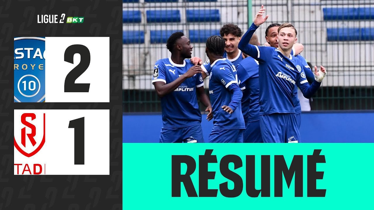 ESTAC TROYES - STADE DE REIMS (2-1) - 19ème journée - Ligue 2 BKT 25/26