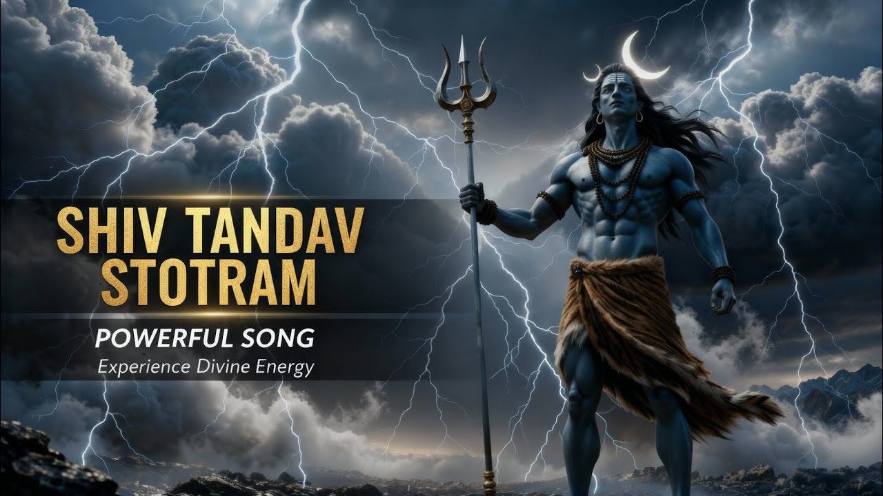 Powerful Shiva Mahadev Energetic Chant | High-Energy Sanskrit Devotional Song #shivtandavstotram 