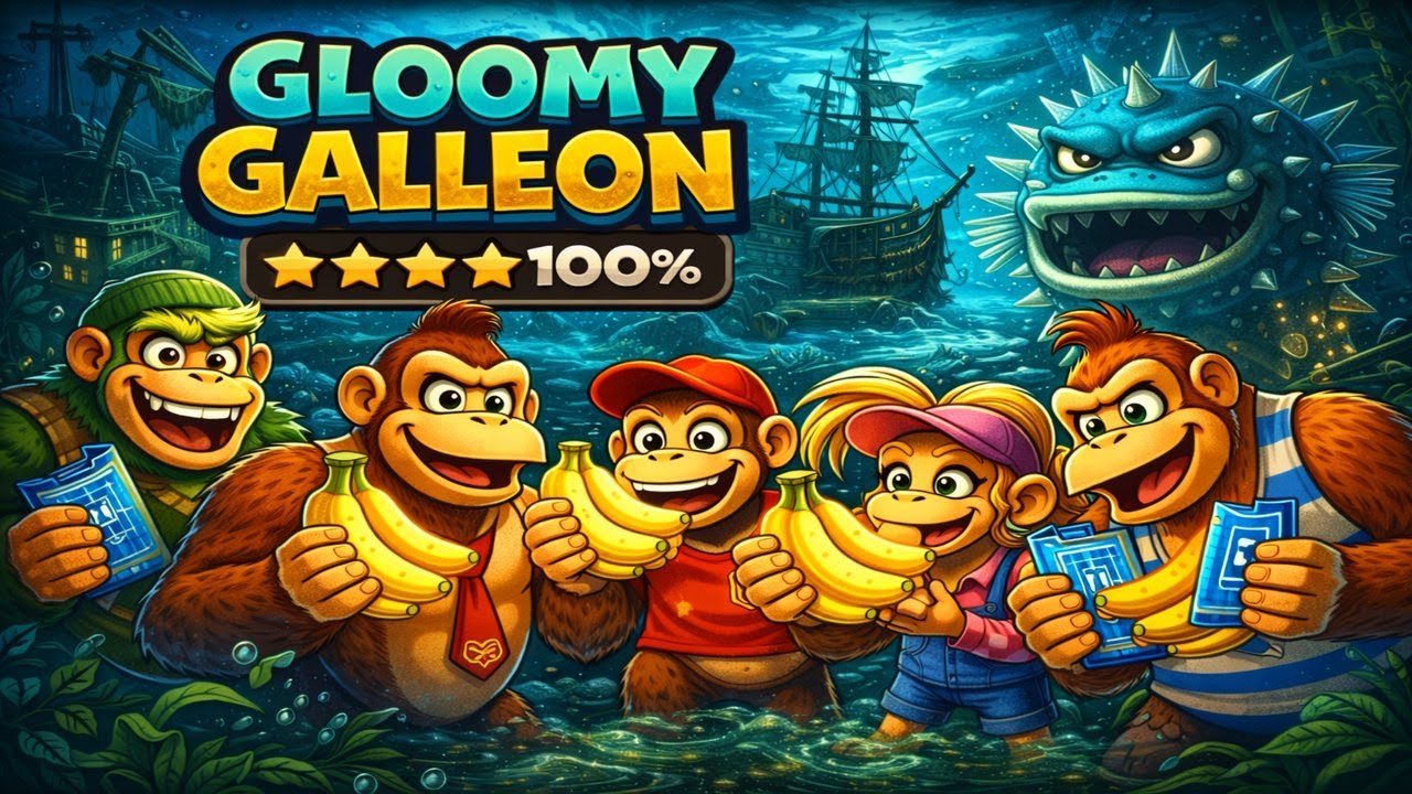 Donkey Kong 64 101% Walkthrough – Part 6 – Gloomy Galleon 100%