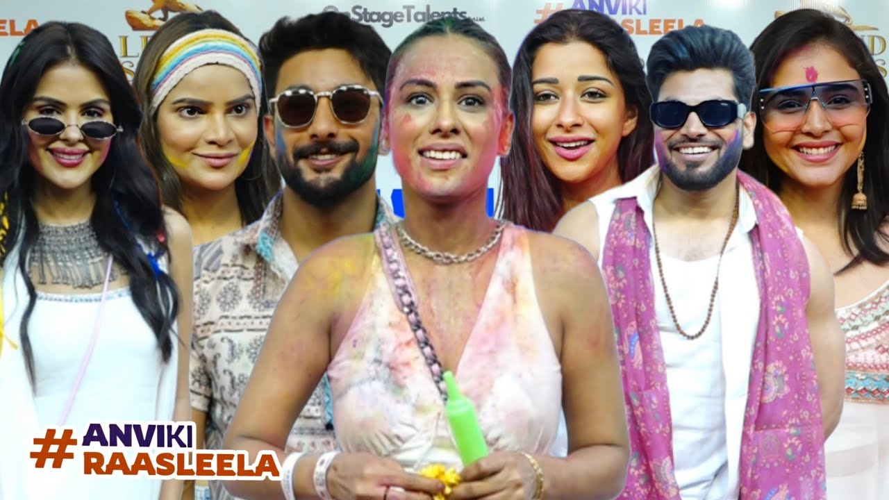 Tv Celebrities Arrives At #AnvikiRaasleela | Nia Sharma,Priyanka,Mannara,Shiv,Nyraa,Muskan,Archana