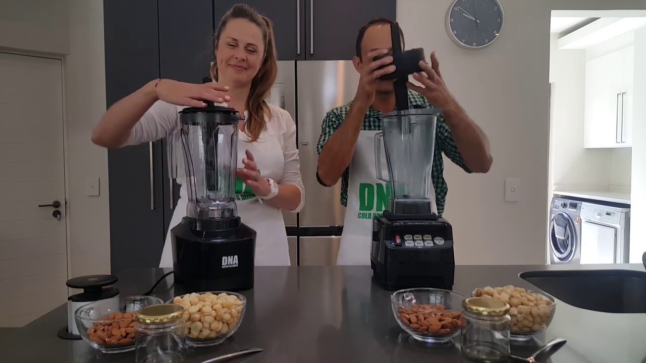 DNA Superblender vs JTC Omniblend Nut Butter Comparison
