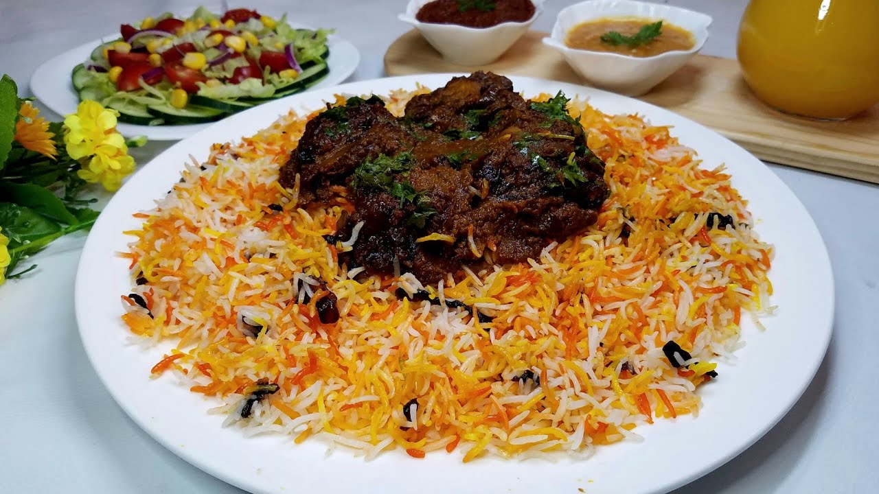 Biriani | Jinsi ya kupika biryani ya nyama tamu na rahisi sana - Mapishi rahisi