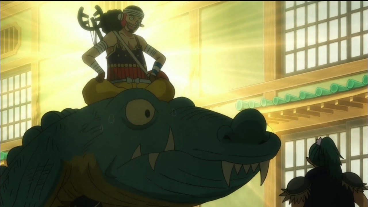 Бог Усопп использует КОРОЛЕВСКУЮ ВОЛЮ/1047 episode.