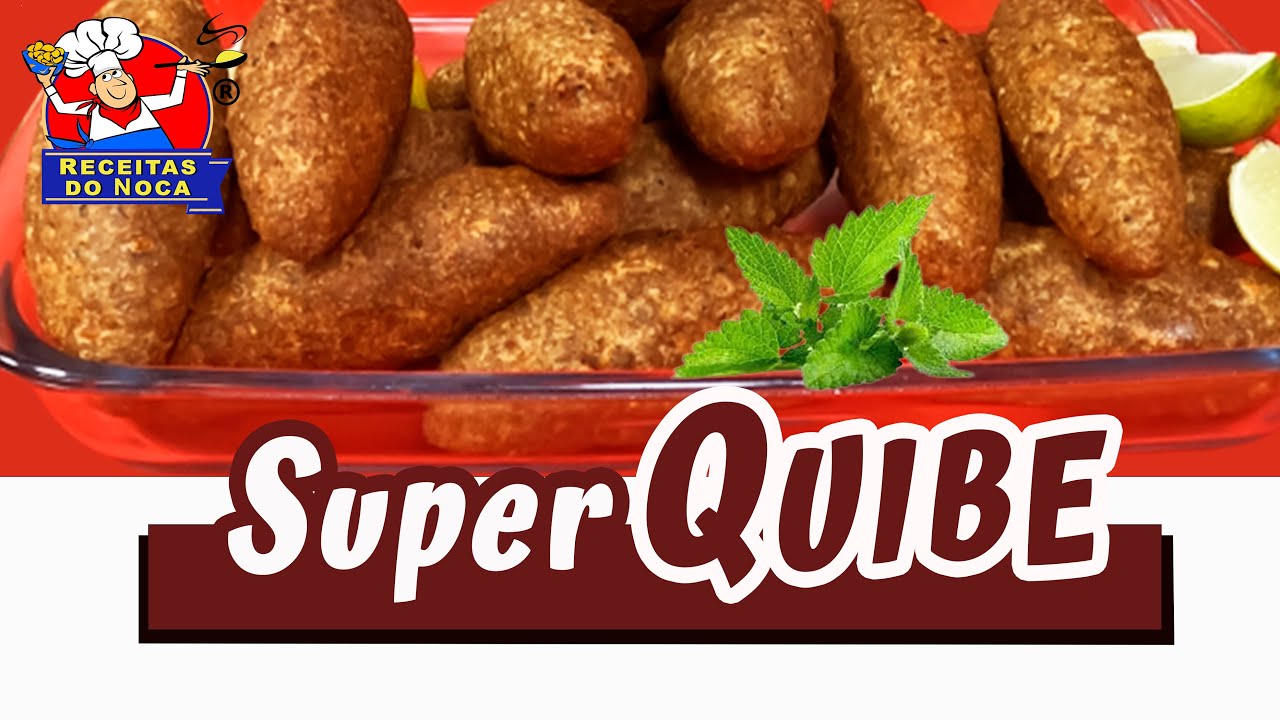 Super QUIBE FRITO tipo HABIB´s porém MAIS DELICIOSO e MAIOR  🔸KIBE 📃Receitas do Noca