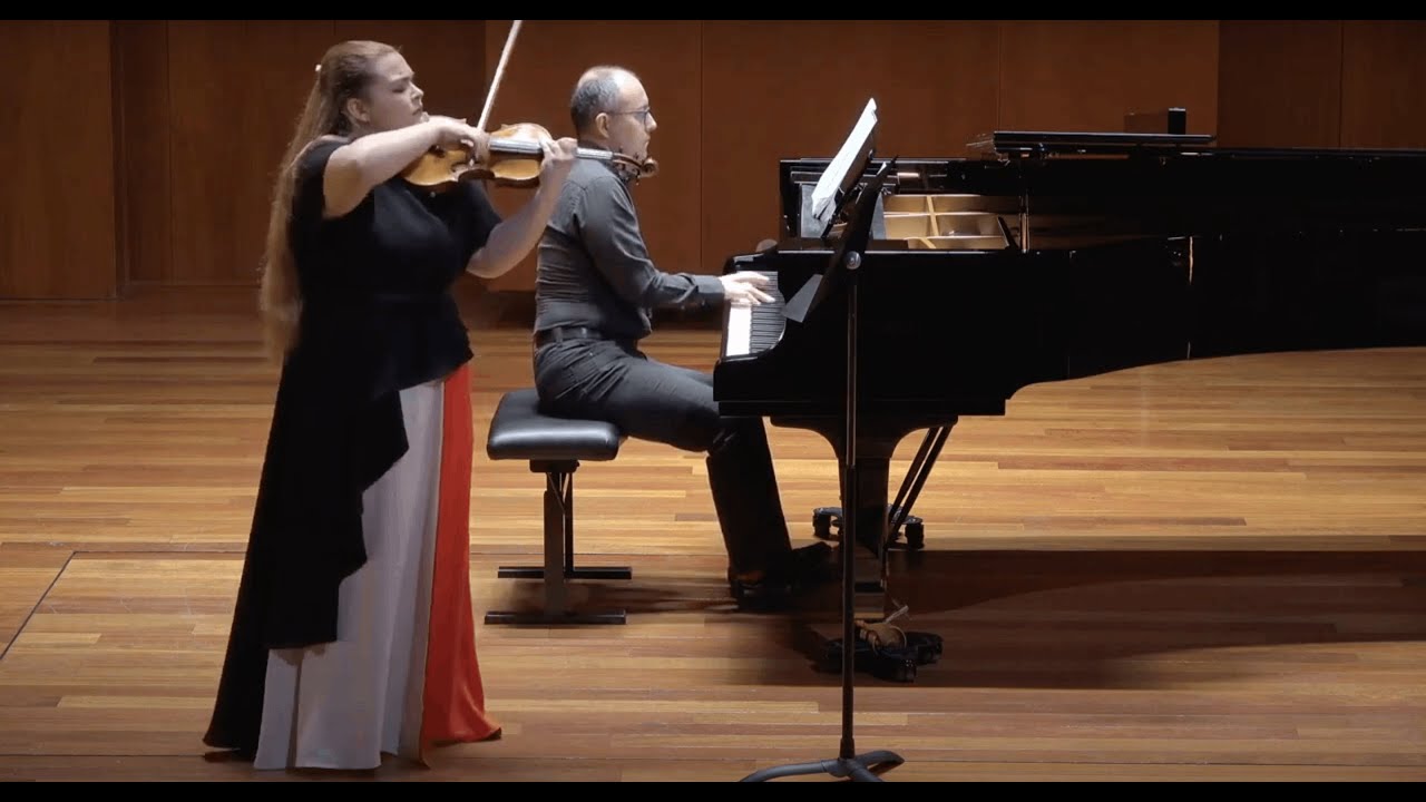 Ellinor D’Melon : Brahms Sonata for violin and piano No.2 in A Major Op.100