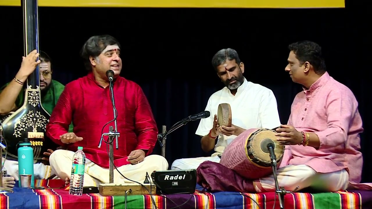 SHRI MAHARAJAPURAM SANTHANAM EVENT | THIRUVARUR GIRISH CONCERT |