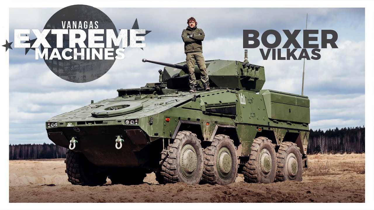 Boxer IFV Vilkas | Vanagas Extreme Machines | with EN subtitles