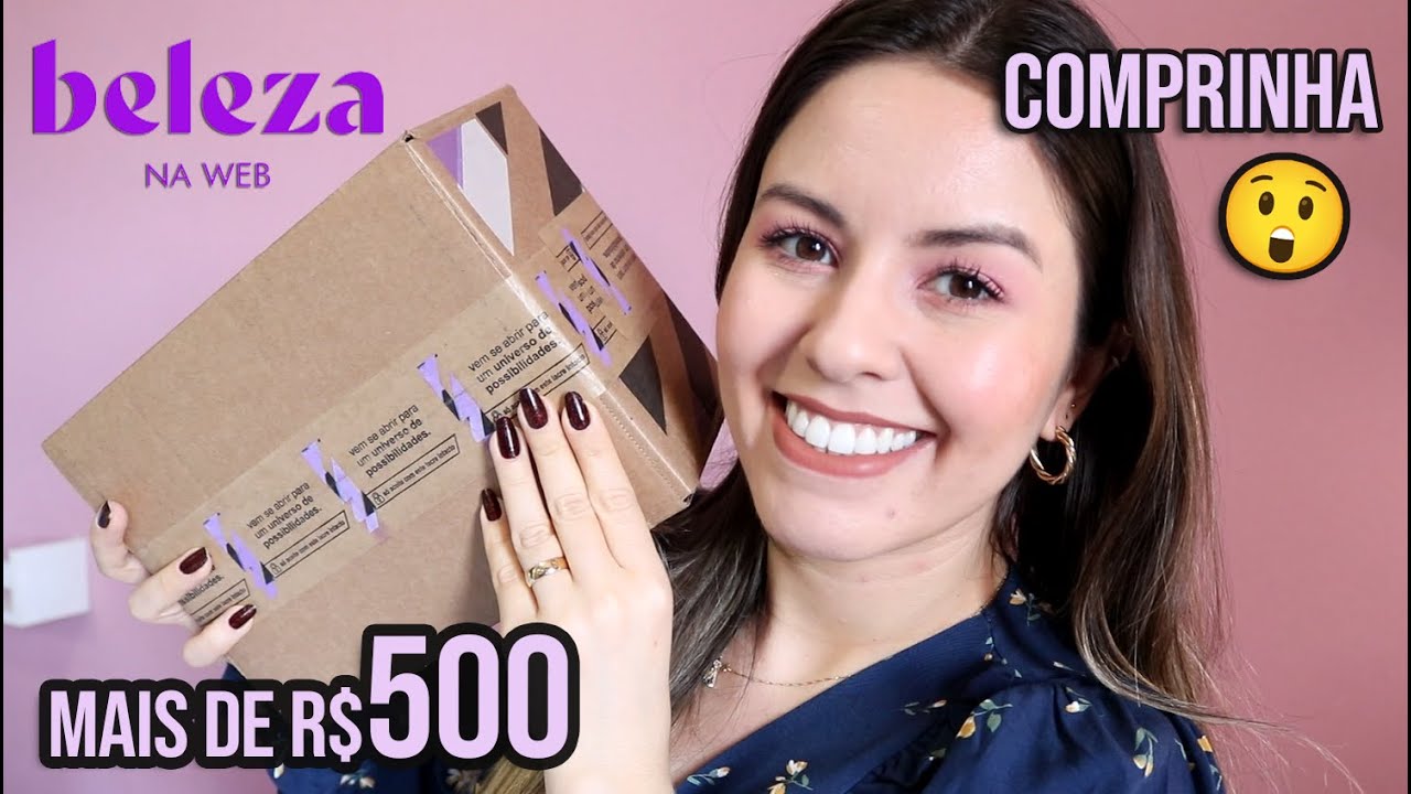 COMPRINHA BELEZA NA WEB + BRINDES QUE GANHEI EM MAIS DE R$500 EM COMPRA
