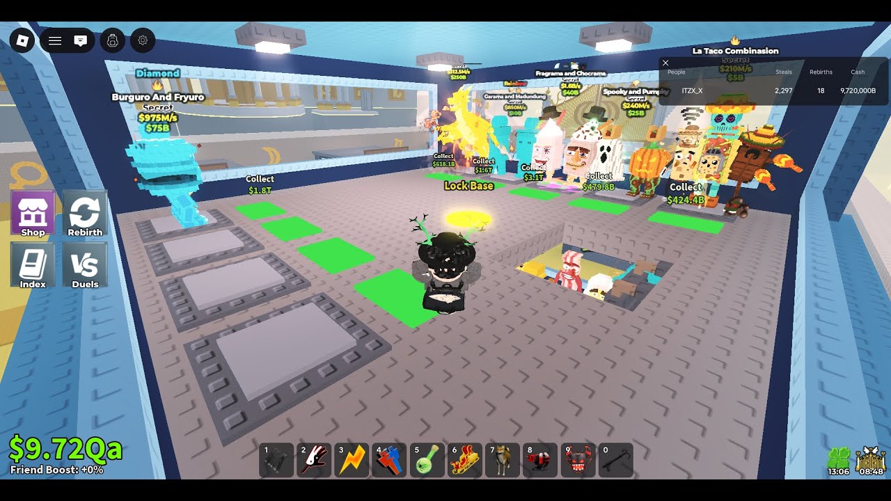 trading and dueling  live sab