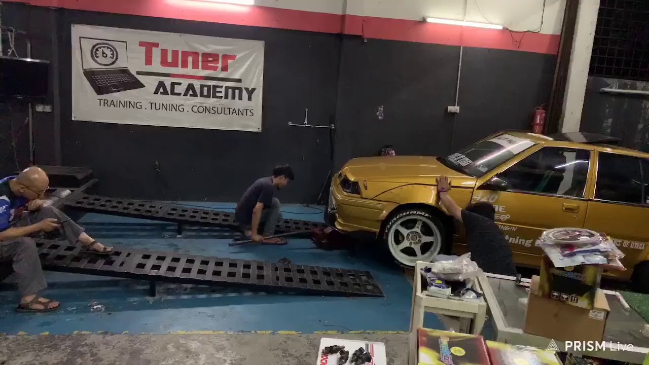 Iswara 4G91T maxxecu mini dyno run final run