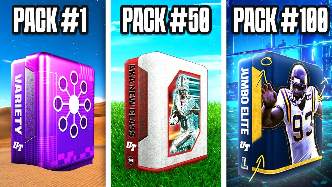 100 Packs Decide My Team!.. Madden 23