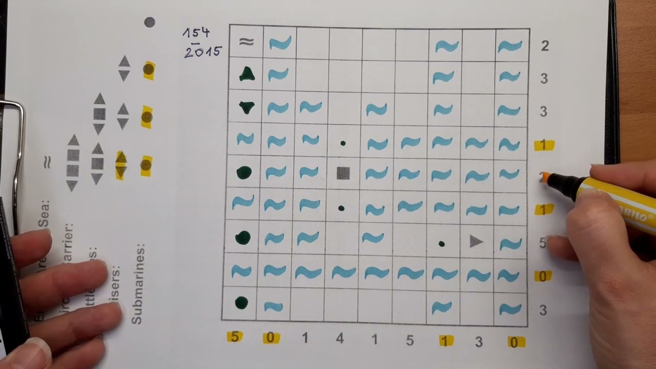 Sharpen Your Abstract Thinking with This BATTLESHIPS Puzzle! (154-2015)