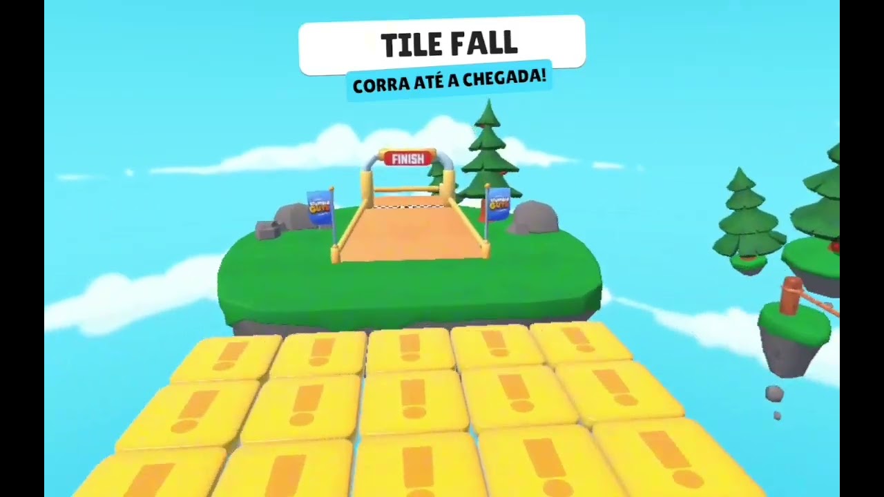 Cheguei em primeiro lugar? (Stlumble guys)