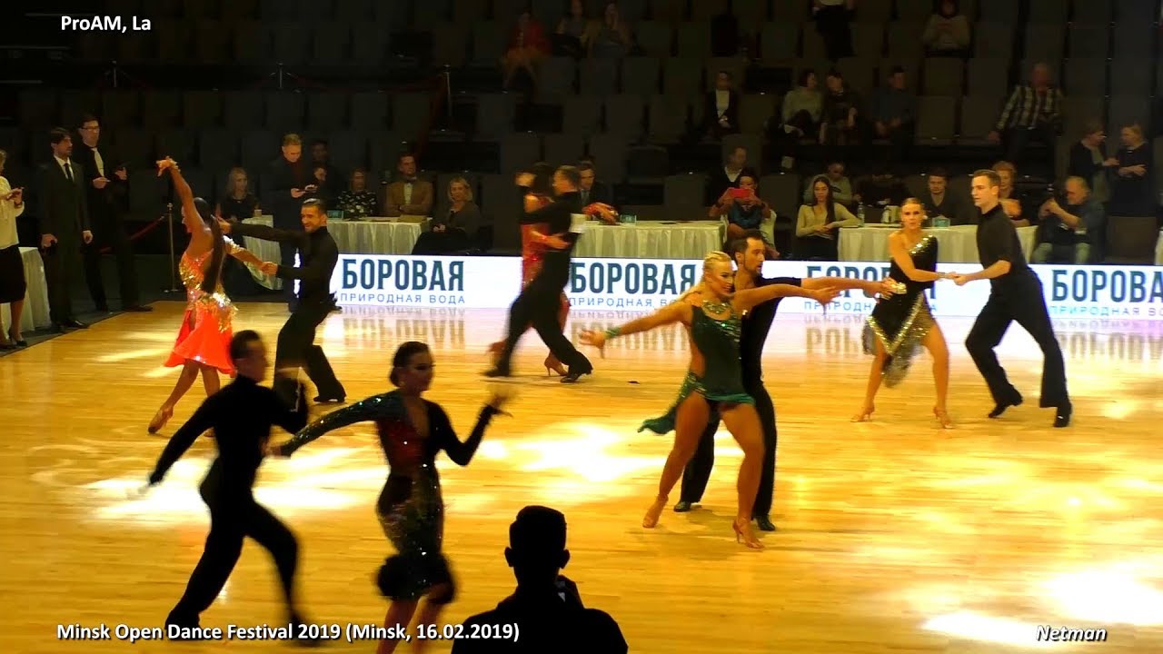 ProAm, Latin / Minsk Open Dance Festival 2019 / спортивные бальные танцы
