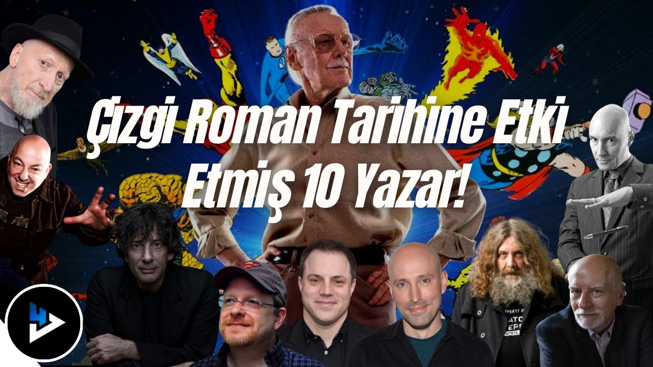 ÇİZGİ ROMAN TARİHİNE ETKİ ETMİŞ 10 YAZAR