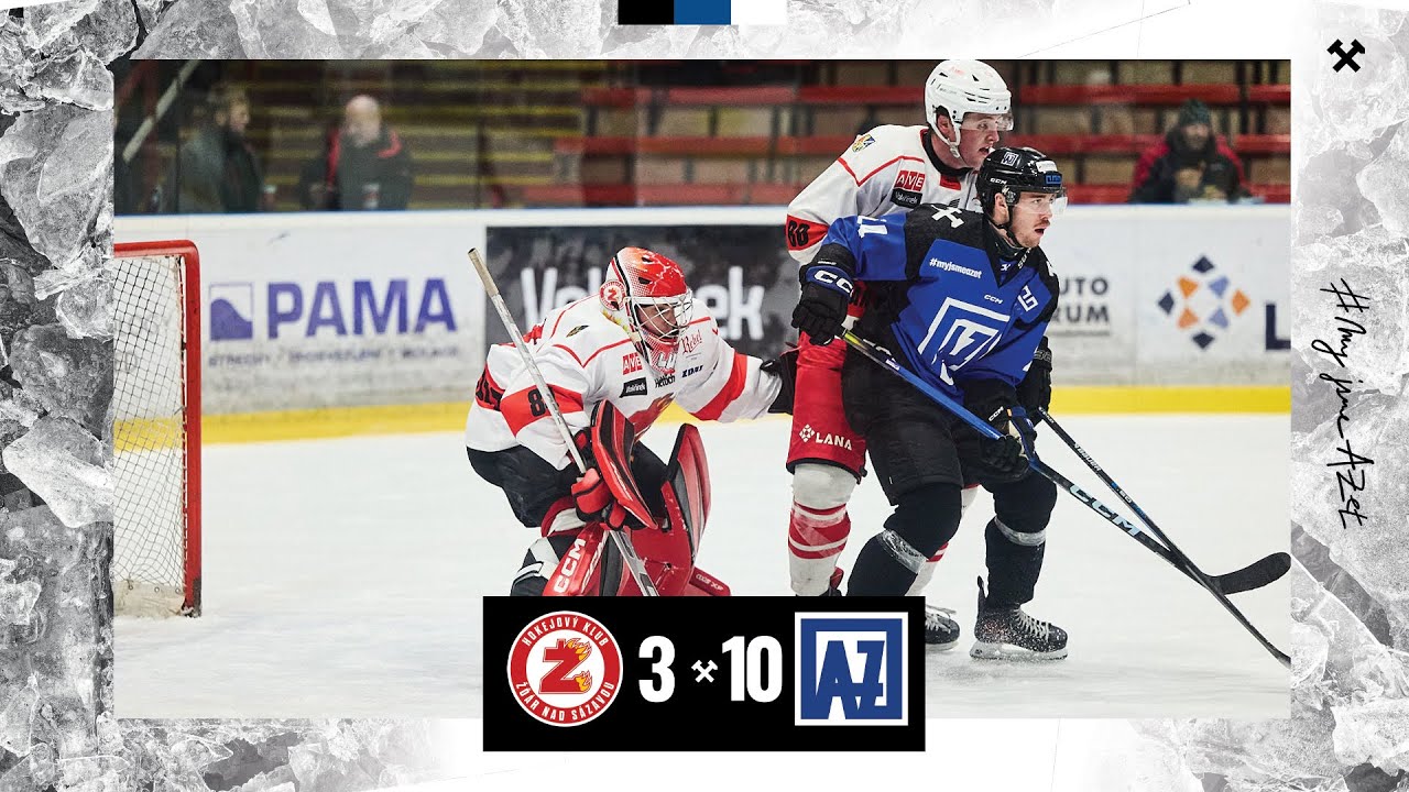 Sestřih gólů AZetu z utkání Žďár nad Sázavou - AZ Havířov (22.11.2025, 3:10) 2025/2026