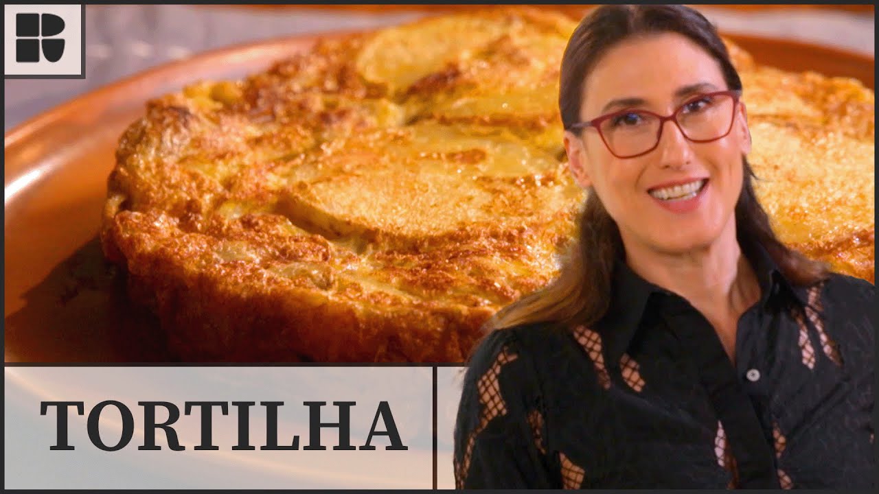 Tortilha de batata com molho de alcaparras | Paola Carosella | Alma de Cozinheira
