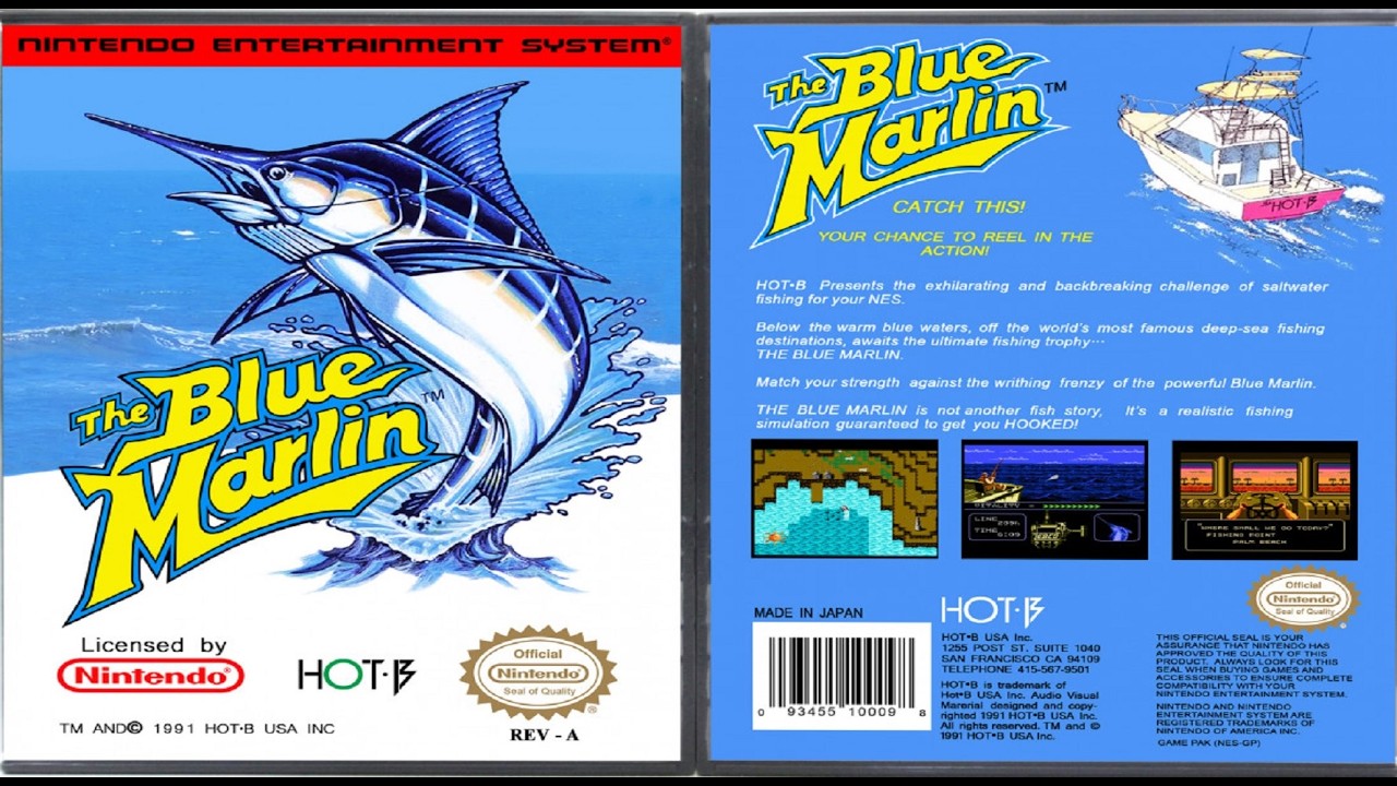 The Blue Marlin Game Genie (Nintendo)