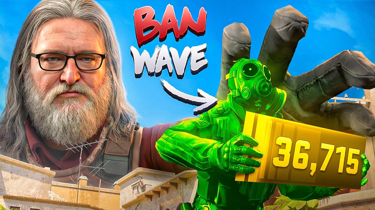 A VALVE  FINALMENTE AGIU... MAIS DE 5 MIL HACKERS CAÍRAM!!! (atualização oculta DE BAN WAVE do CS 2)