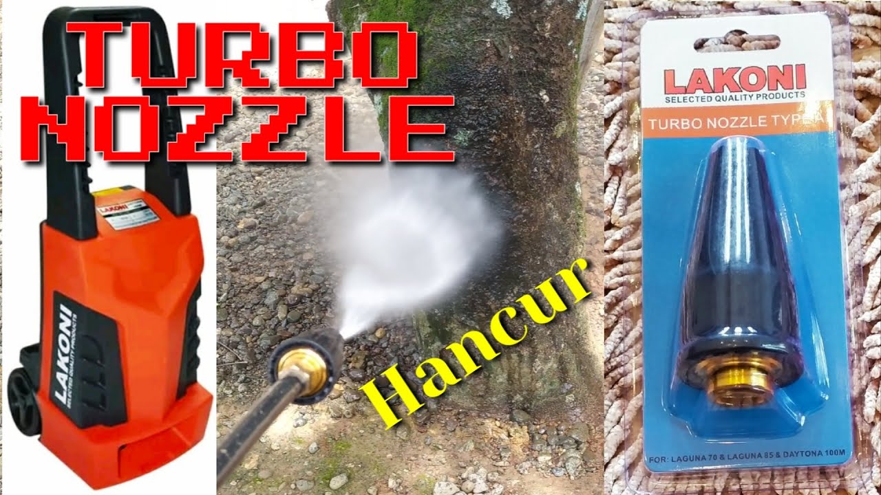 LAKONI Daytona TURBO Nozzle power cleaning high pressure washing