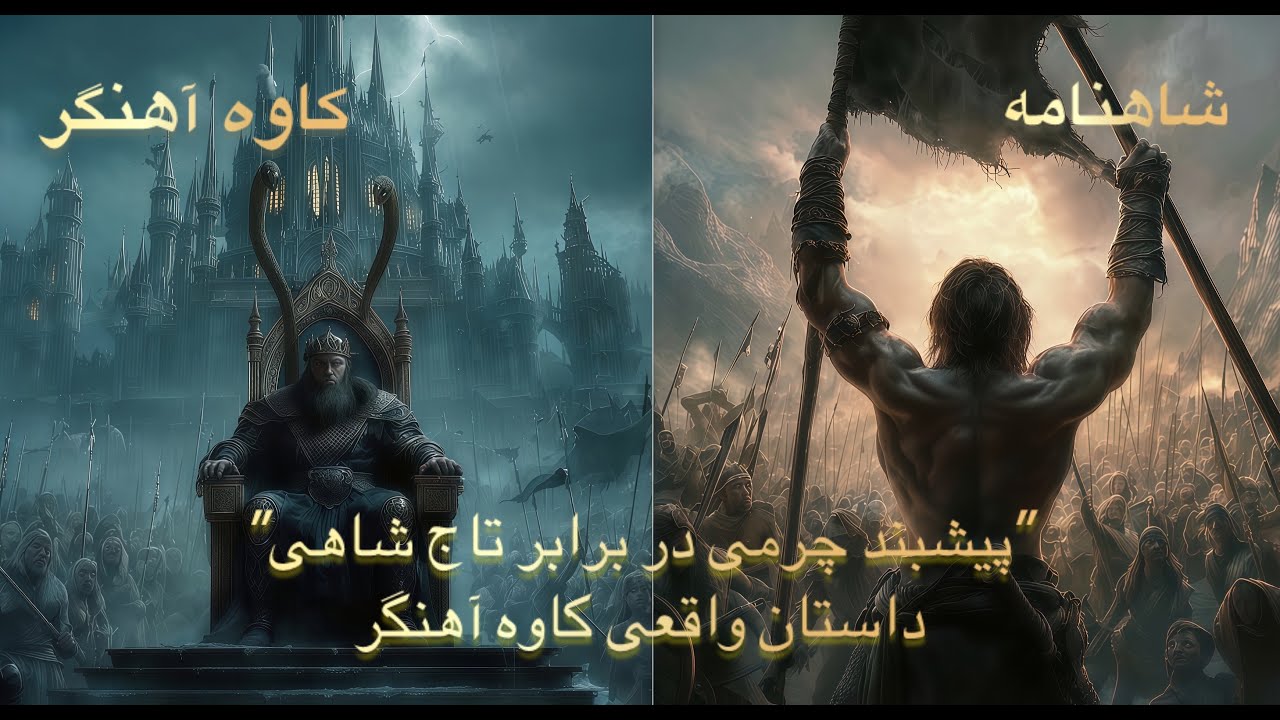 ⚒️ کاوه آهنگر | قیام مردمی علیه ضحاک 🐍🔥 روایت حماسی شاهنامه