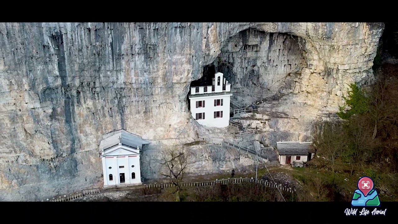 L'Eremo di San Micel a Fonzaso (BL) - DJI Mavic Mini