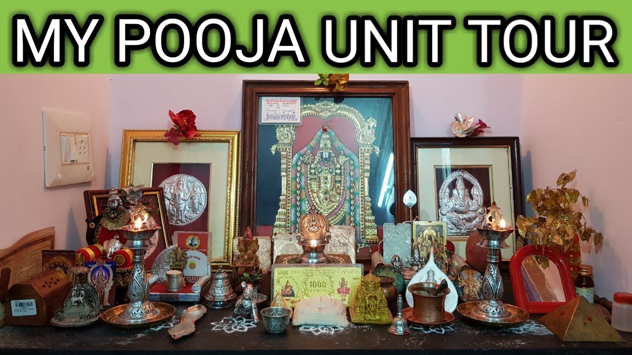 My Pooja Unit Tour and organisation tips in Tamil