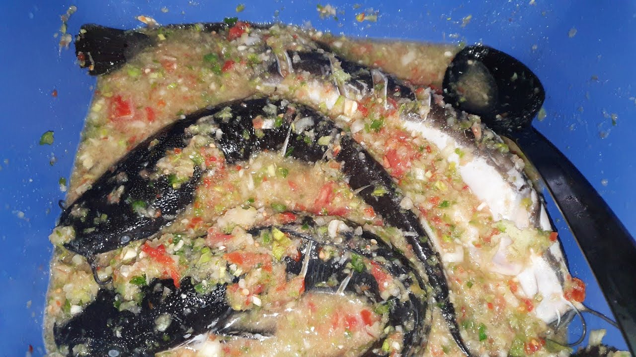 Comment faire Liboke ya Ngolo//How to make Catfish recipe Congolese way