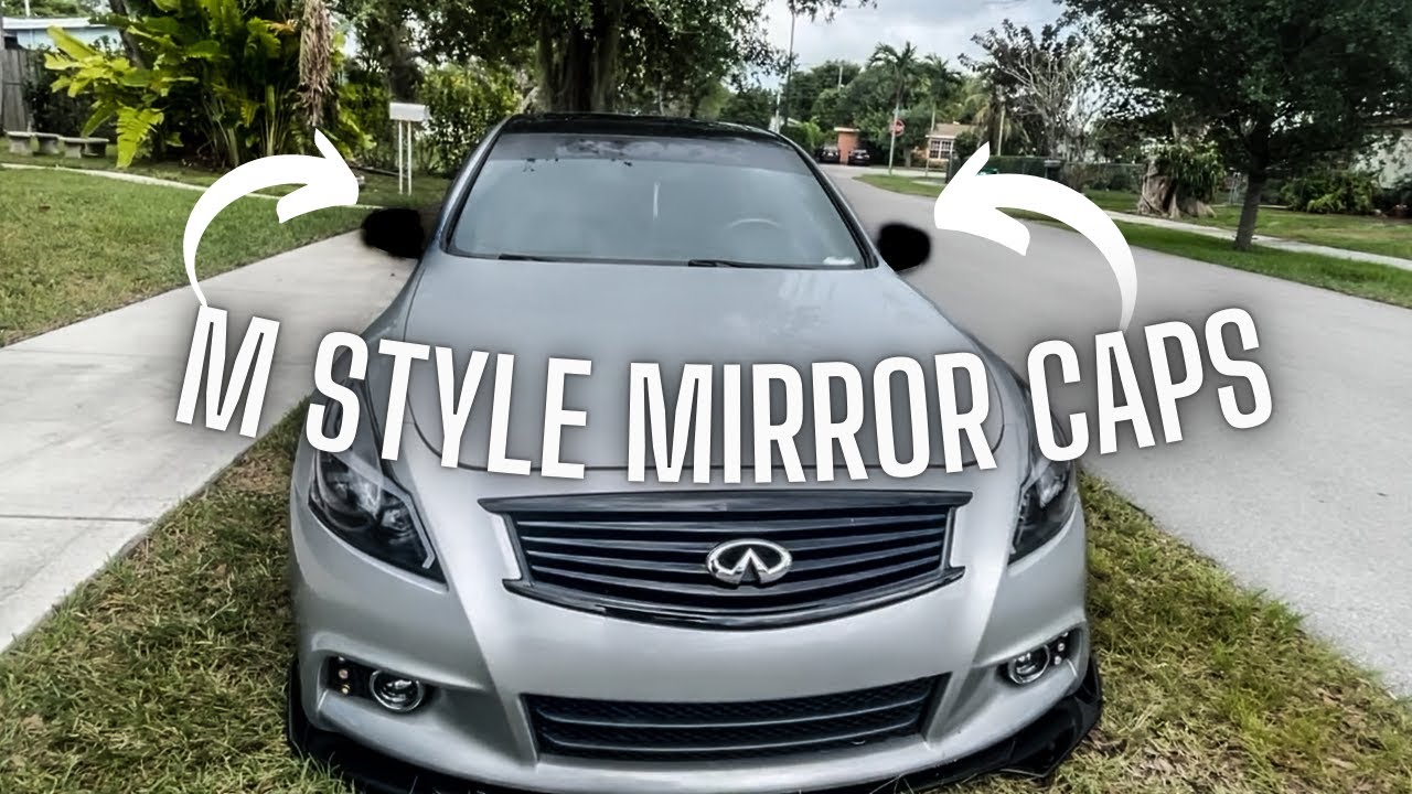 G37 M Style Mirror Covers