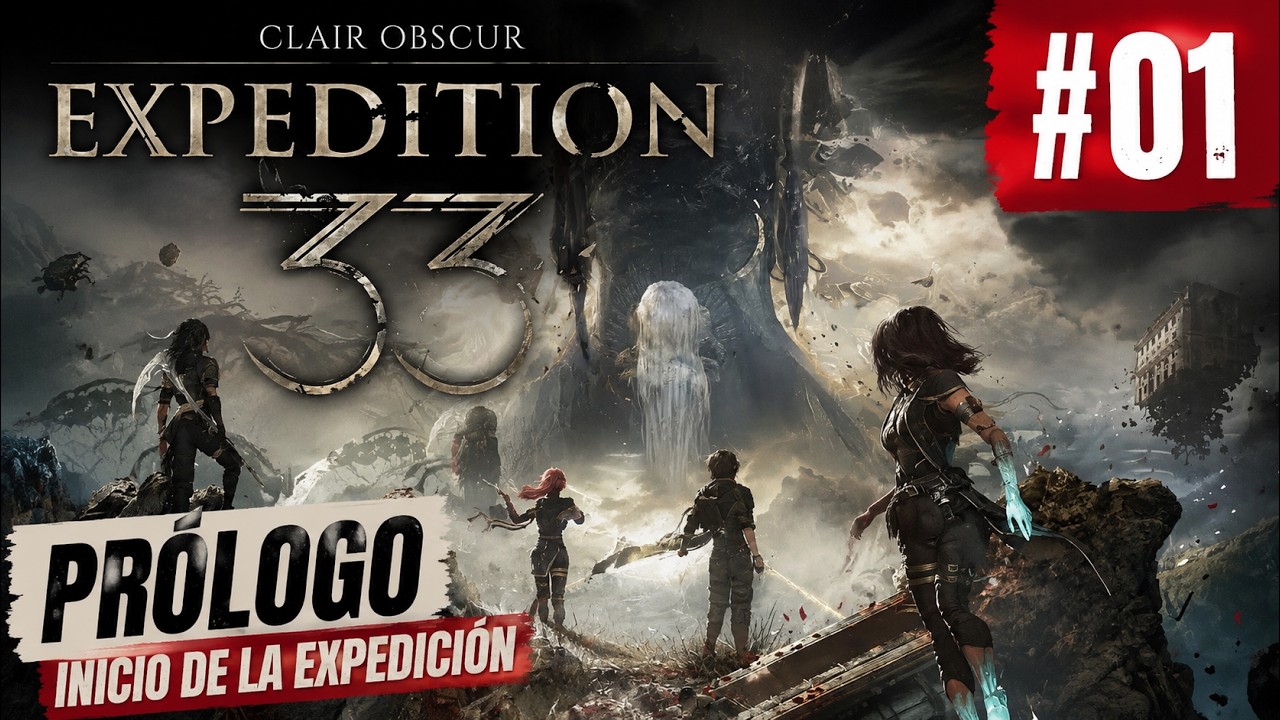🚢 CLAIR OBSCUR: EXPEDITION 33 🗺️ Episodio 01 🌹 Prólogo (gameplay en ESPAÑOL)