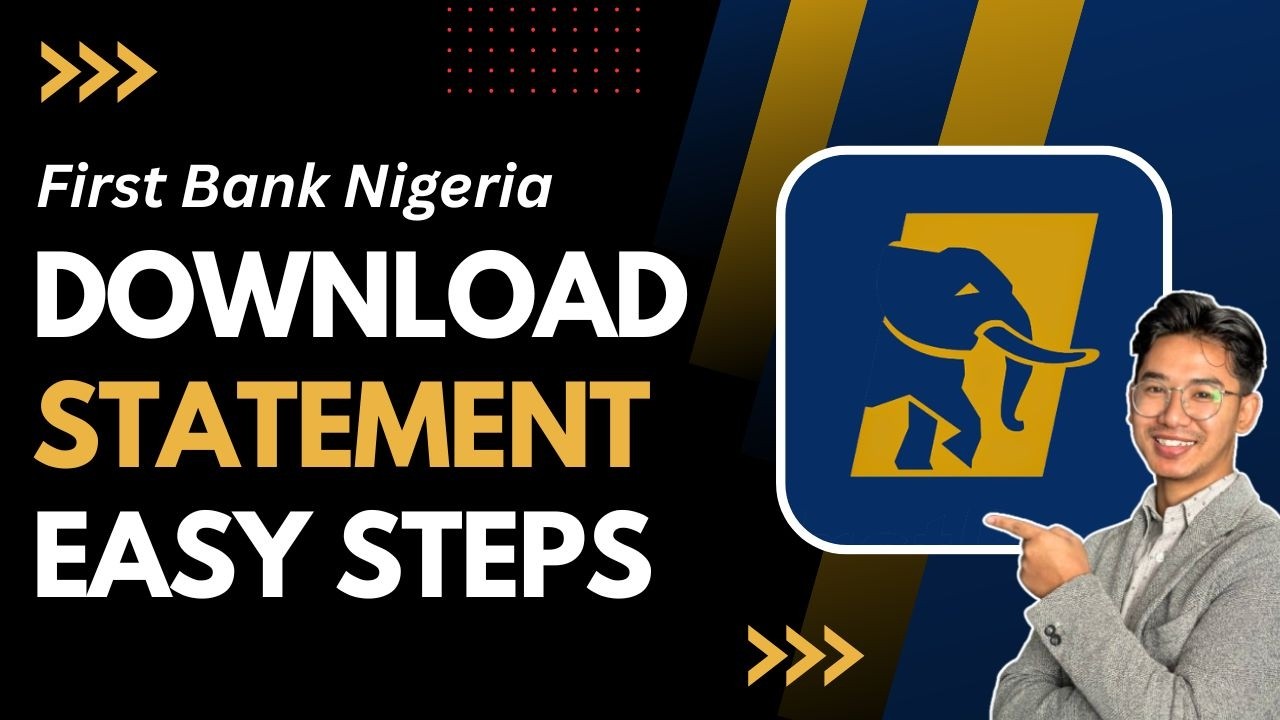 How to Download First Bank Account Statement