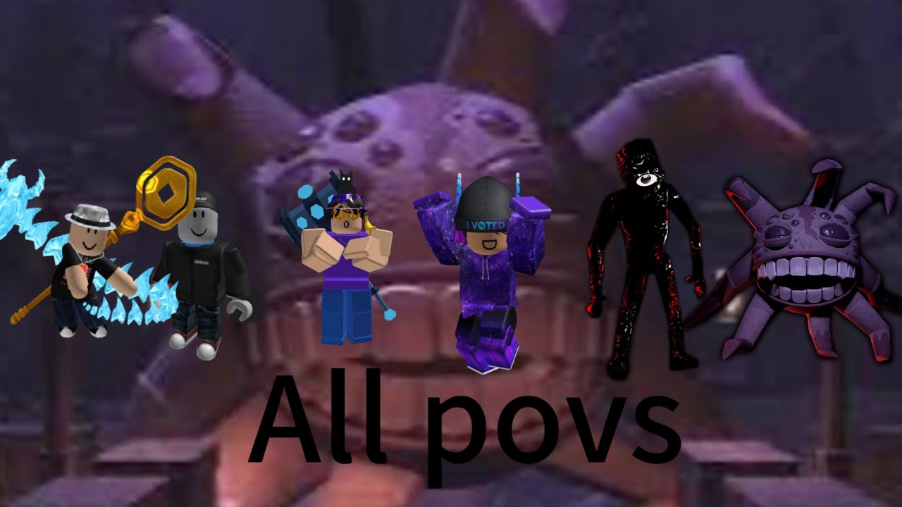 DOORS FLOOR 2 ALL POVS #roblox #robloxdoors #doors2 #doorsroblox #robloxmemes #floor2