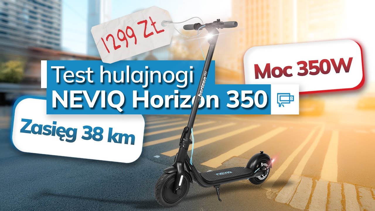 NEVIQ Horizon 350 🤑 NIEDROGA miejska hulajnoga 🛴 TEST