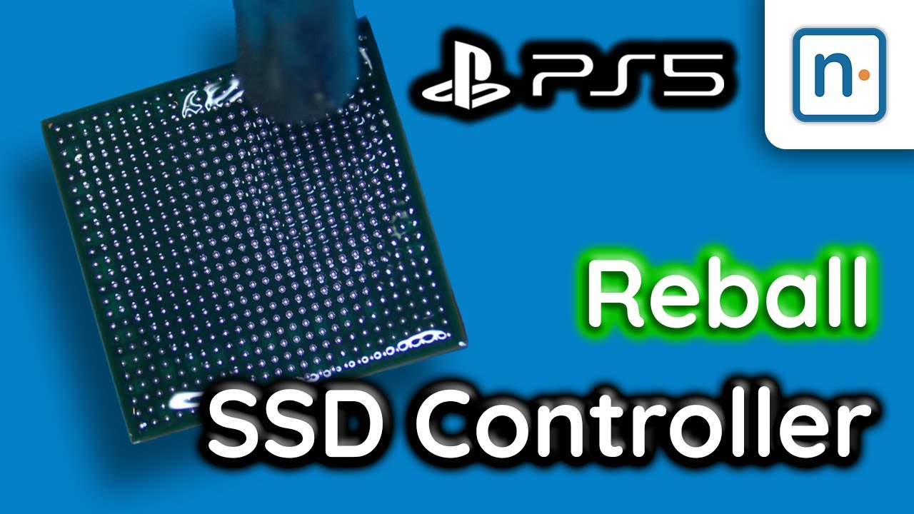 Замена SSD-контроллера PS5