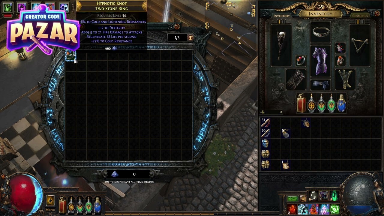 How to Disenchant Items in Path of Exile Settlers of Kalguur