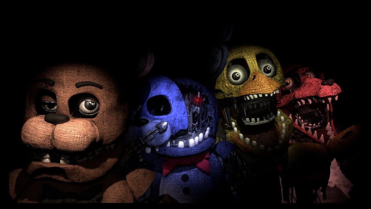 withered animatronics poster fnaf (SFM FNAF)