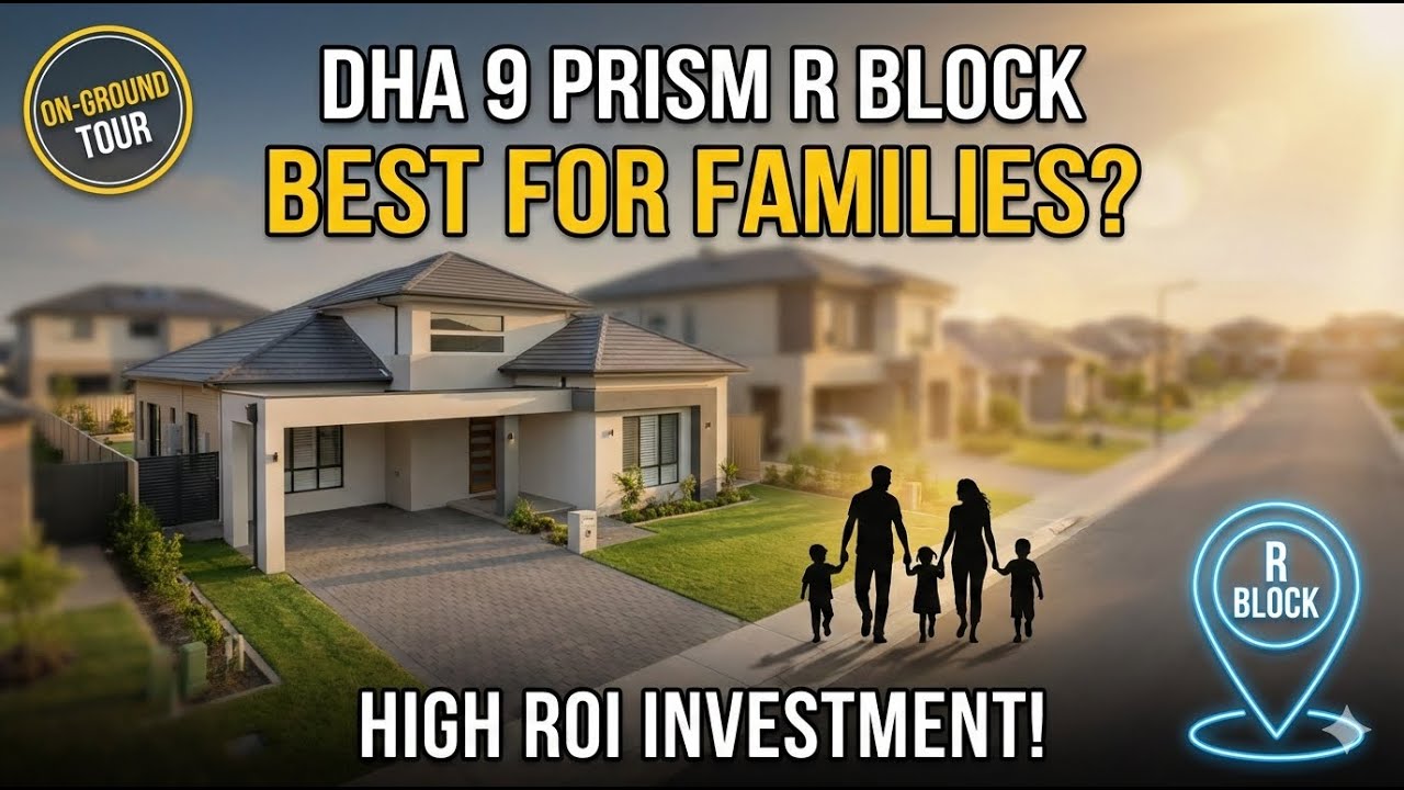 DHA Phase 9 Prism R Block – Paisa Yahan Lagana Chahiye Ya Nahi?  #dhalahore