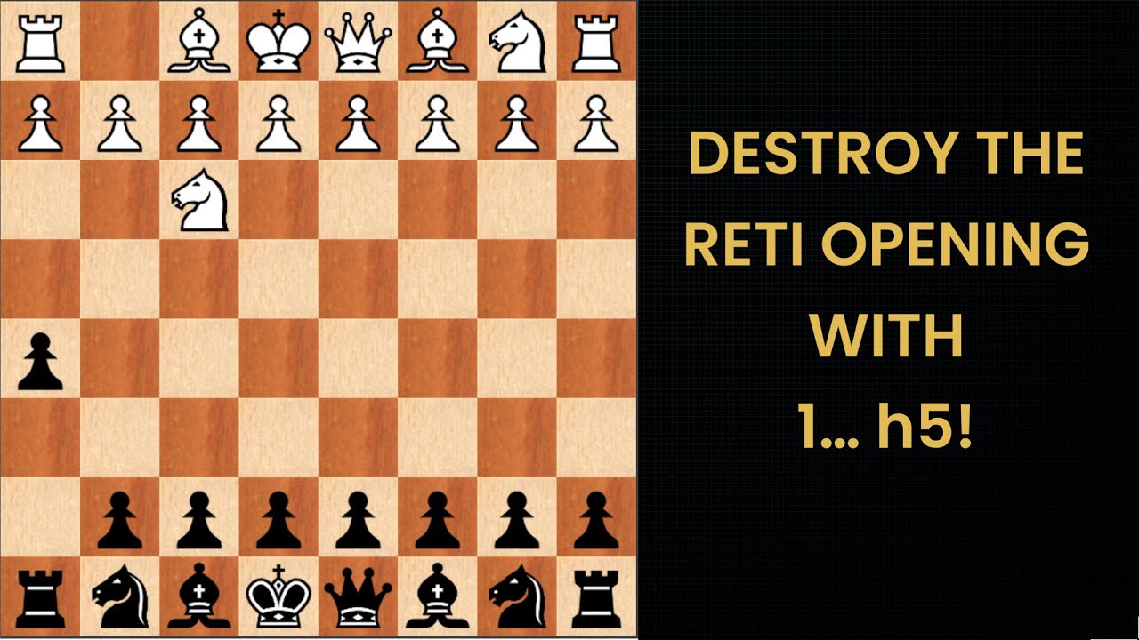 Learn how to destroy the Reti Opening with h5! (Part 2)