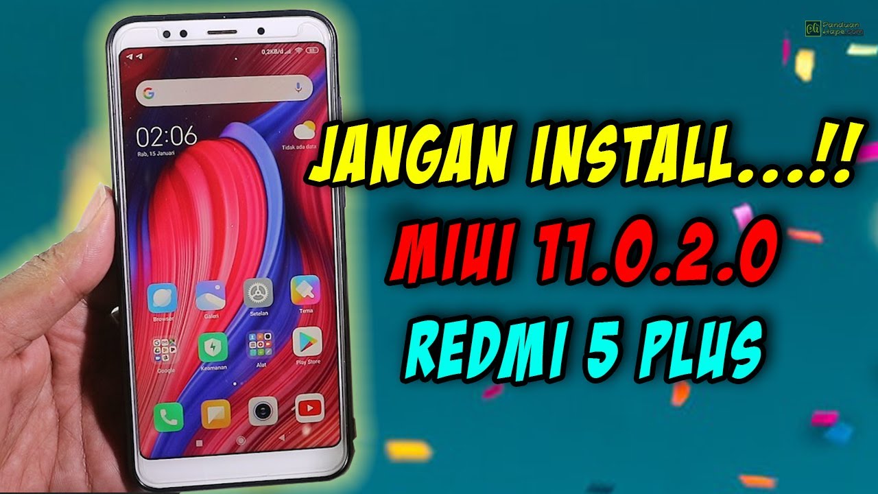 Jangan Pasang Dulu MIUI 11.0.2.0 Global Stable di Xiaomi Redmi 5 Plus ...!!! Masih Banyak BUG???